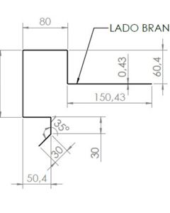 Finishing Profile 0,43x547x3000